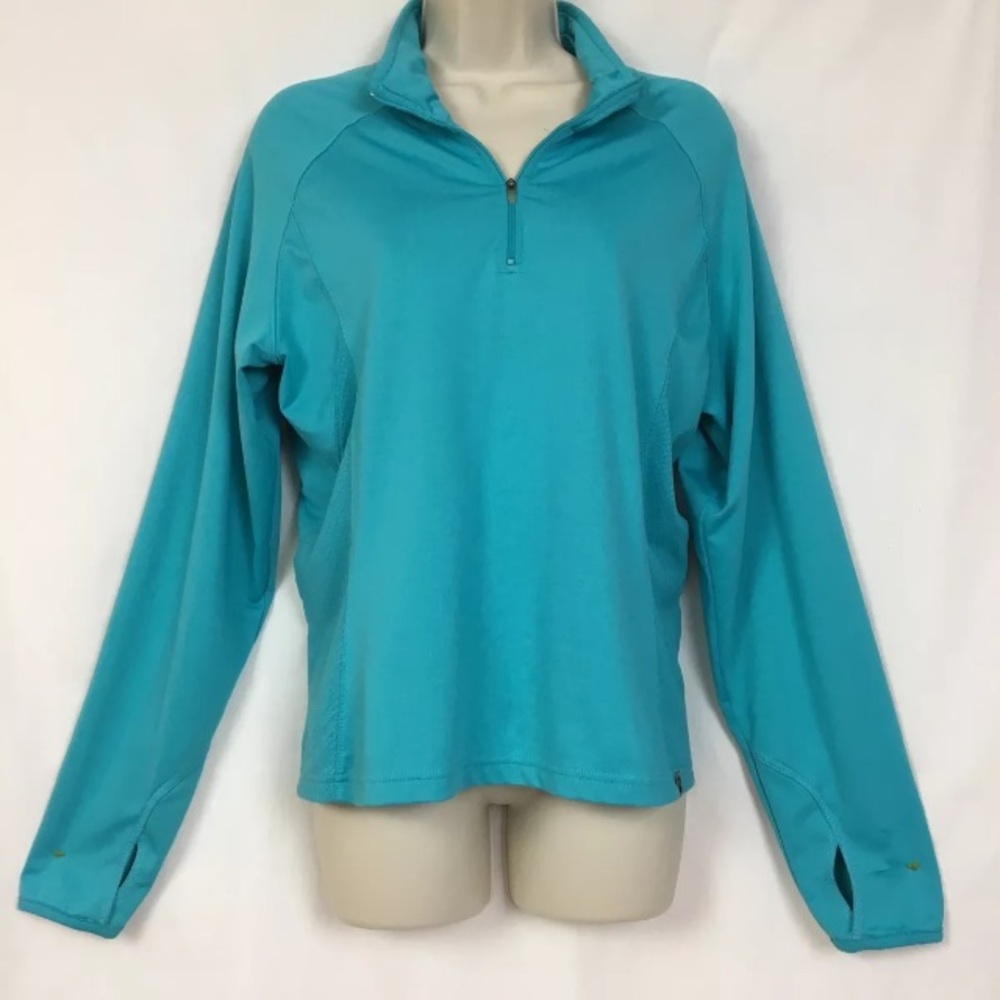 Alpine Design Half Zip Top Thumb Holes Running